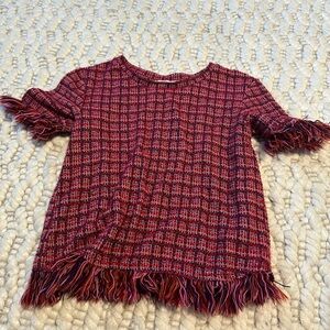 Frill top from Zara